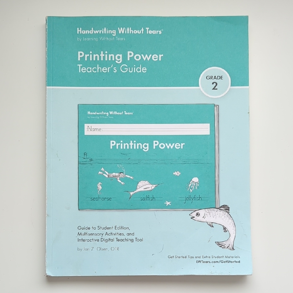 Handwriting Without Tears Printing Power Teacher's Guide